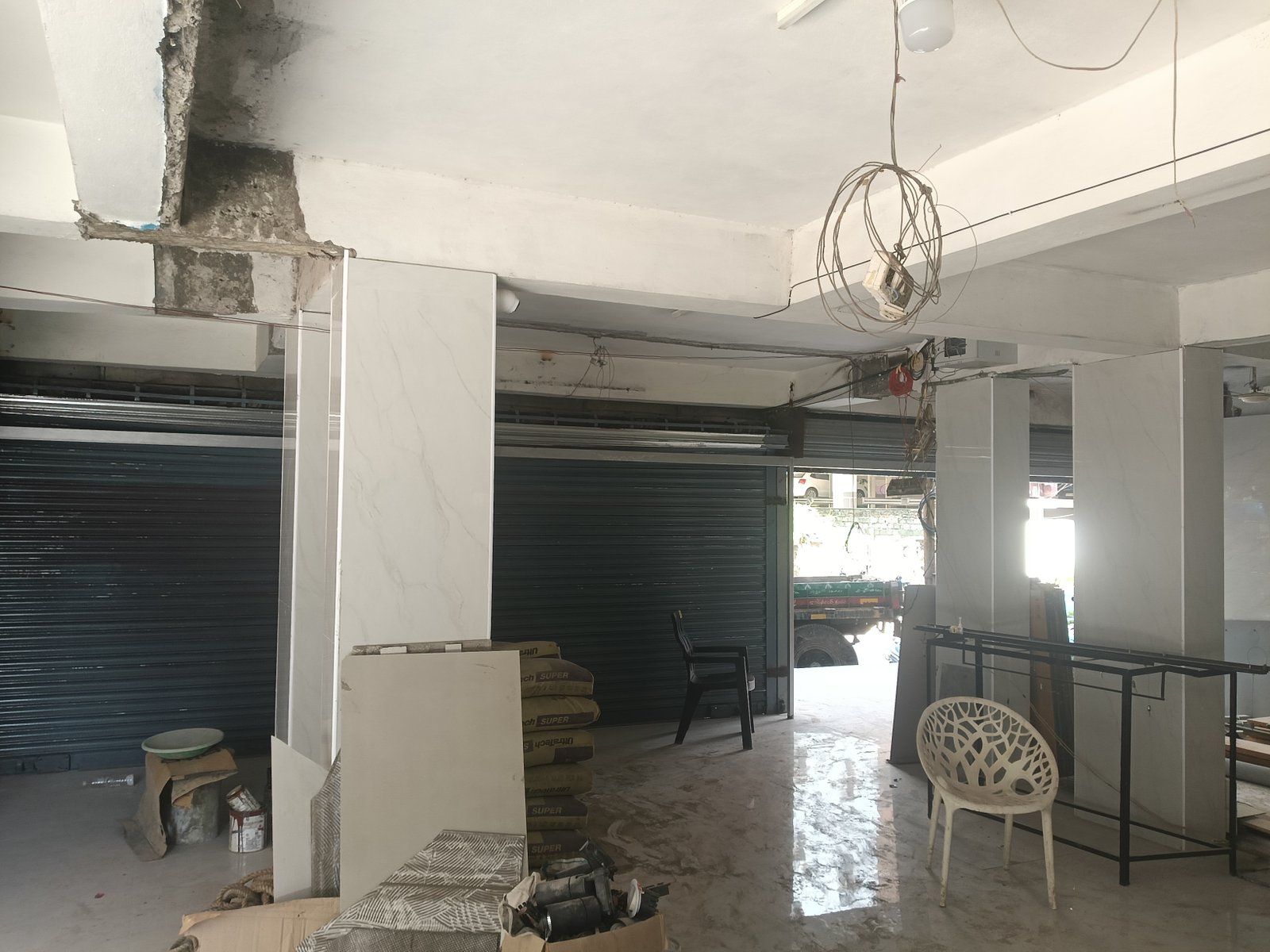 Ground floor commercial space for rent in kphb