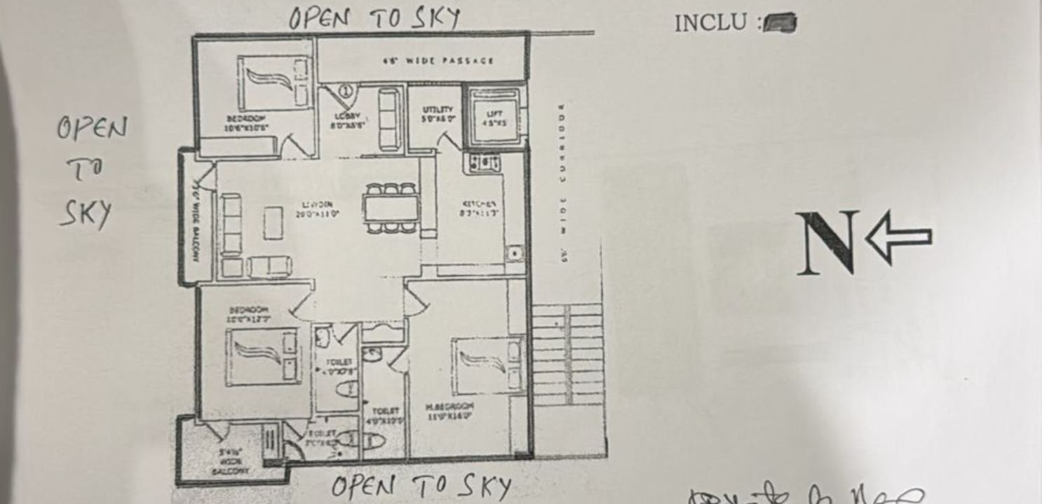 3Bhk Flat For Sale in Kondapur