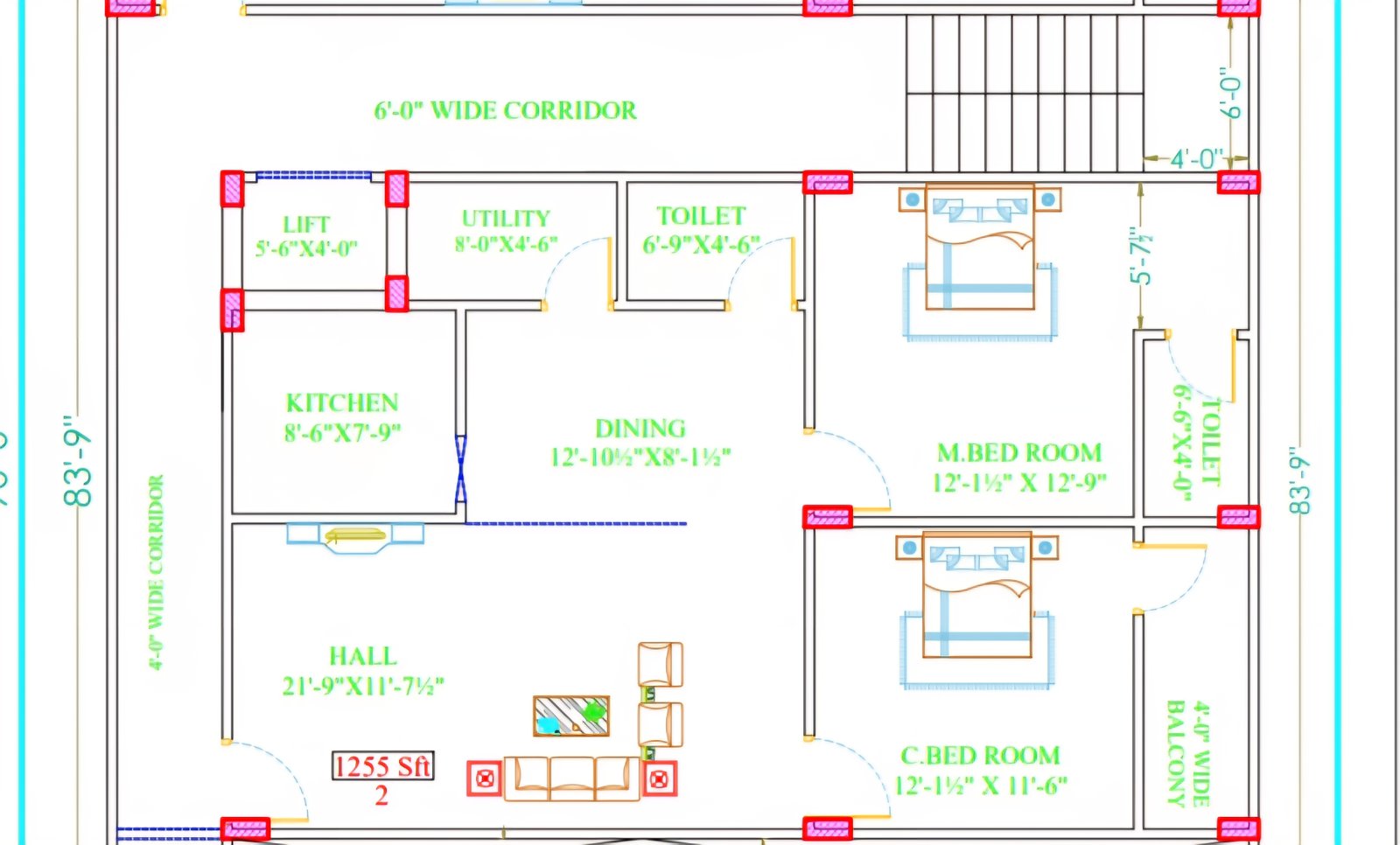 2Bhk Flats Available in Manikonda For Sale
