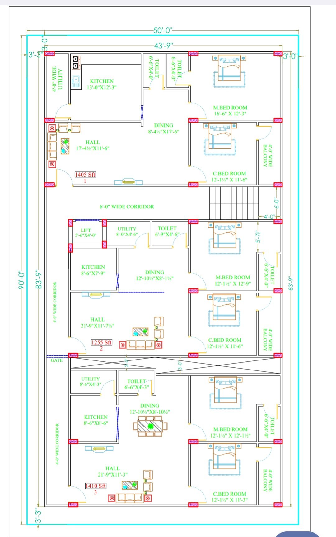2Bhk Flats Available in Manikonda For Sale