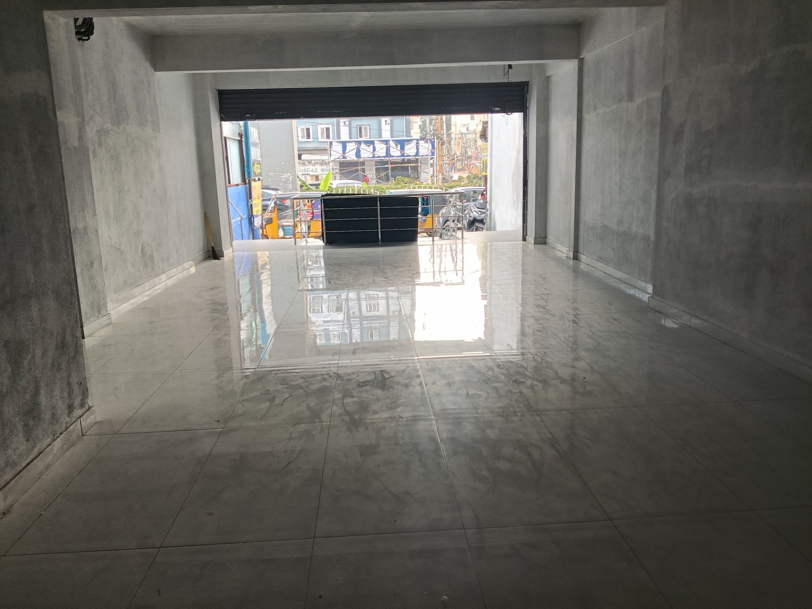 Ground floor commercial space for rent in Kondapur