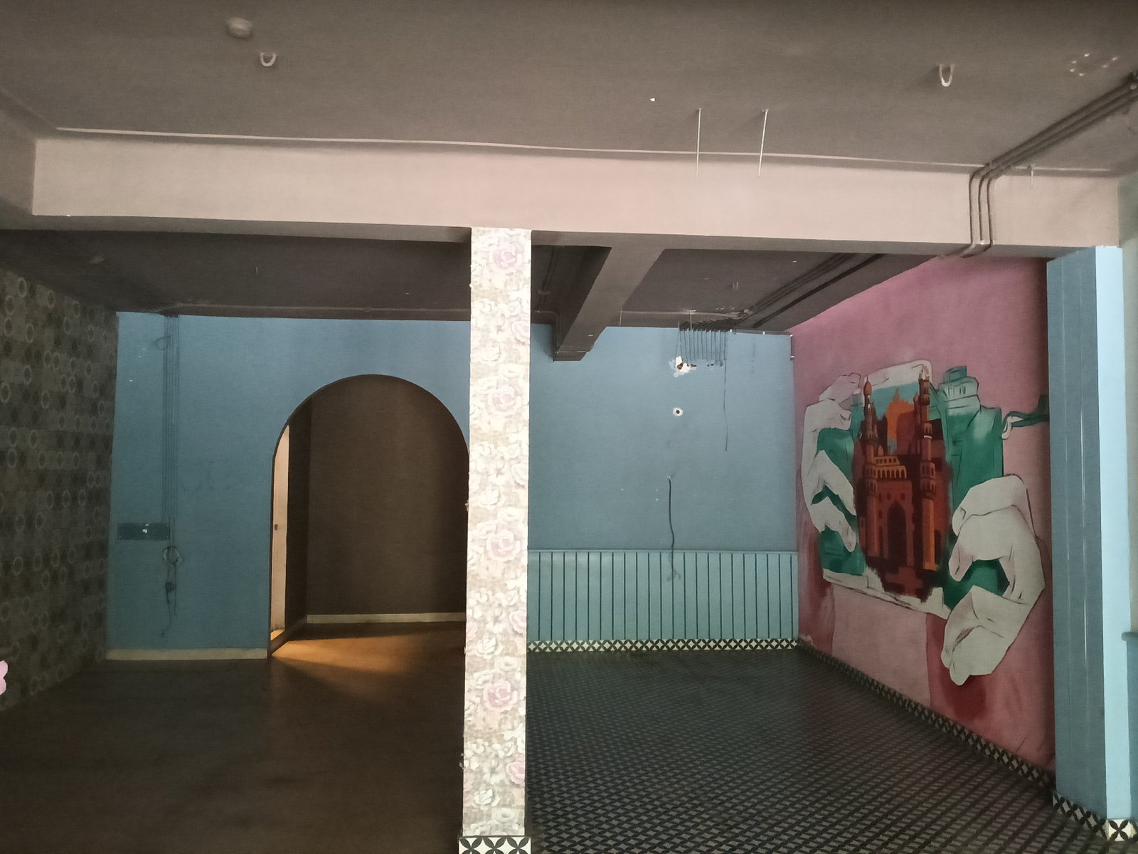 Ground floor commercial space for rent in Begumpet