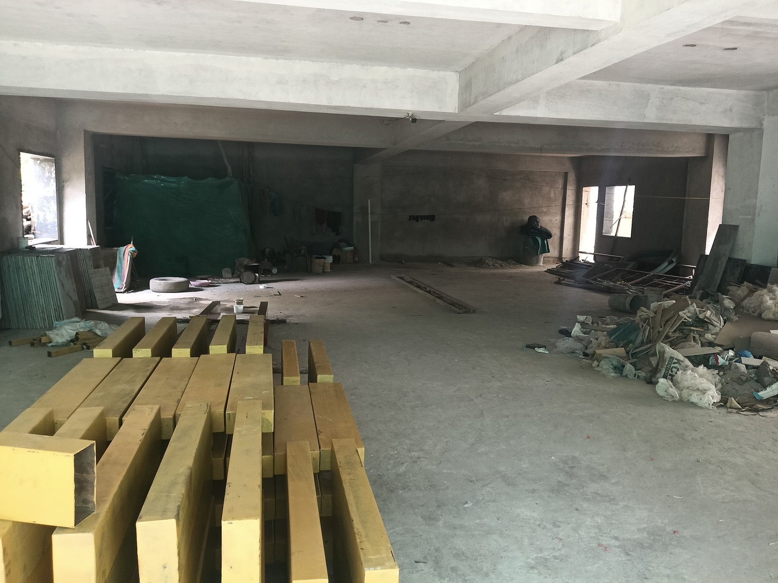 Ground floor commercial space for rent in Madhapur