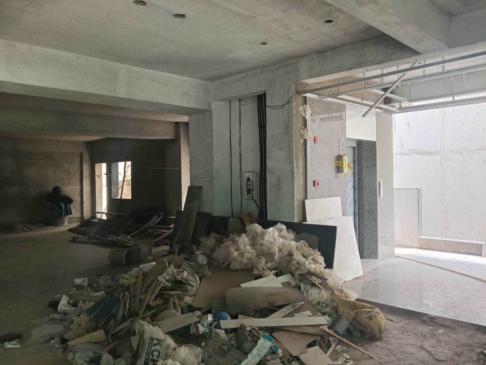 Ground floor commercial space for rent in Madhapur