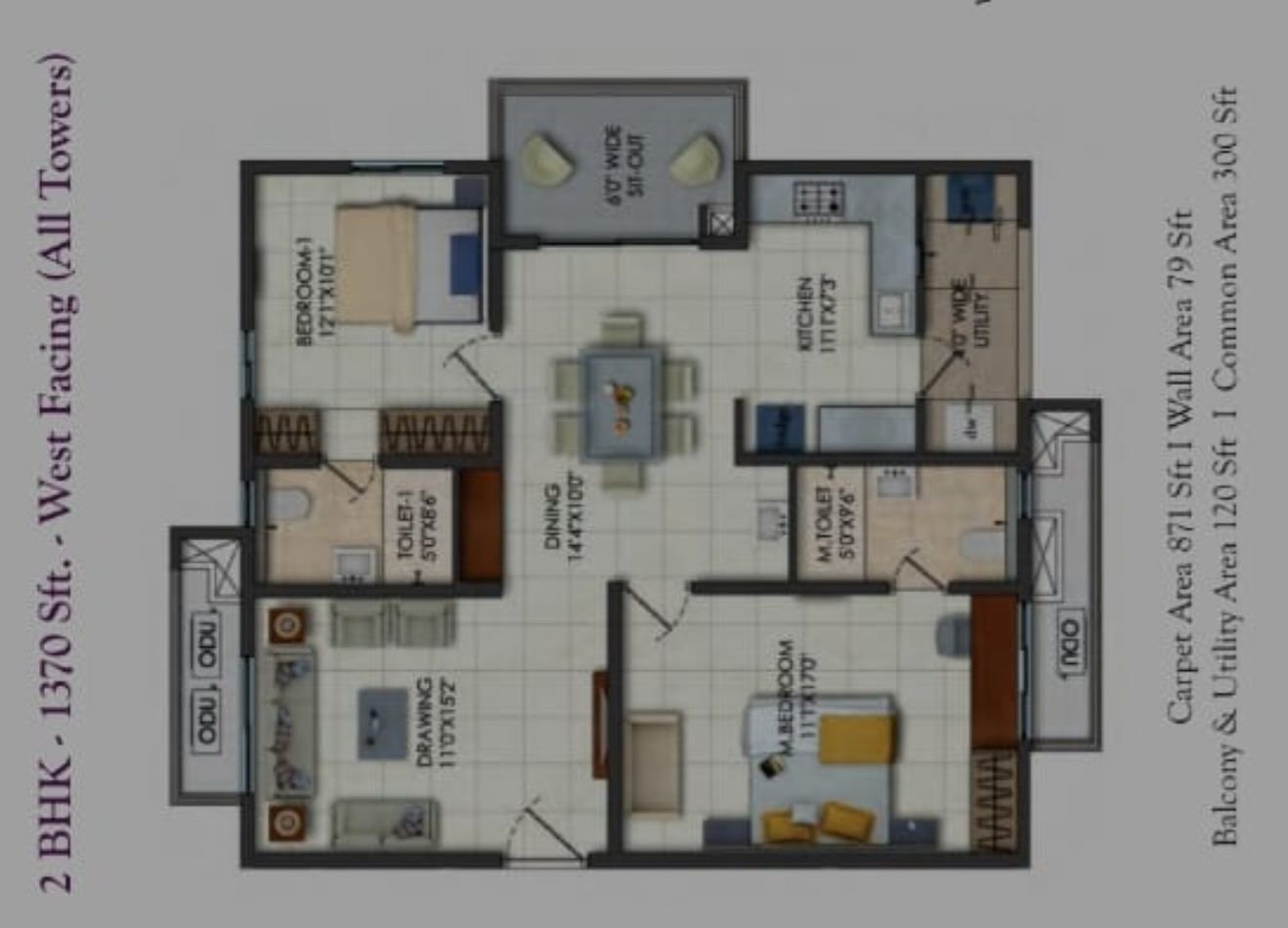 2 Bhk Gated Community Flats For Sale Rajapushpa Provincia