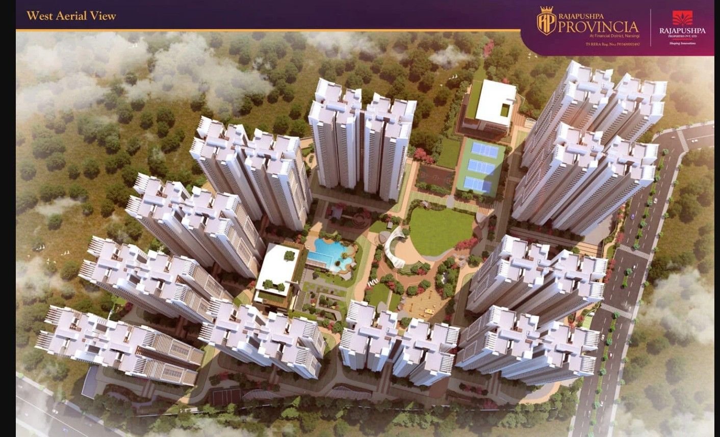 2 Bhk Gated Community Flats For Sale Rajapushpa Provincia