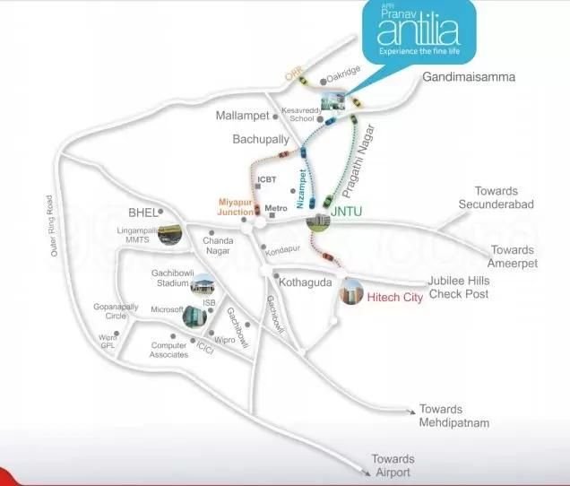 Villa For Sale in APR Praneeth Pranav Antilia, Bachupally