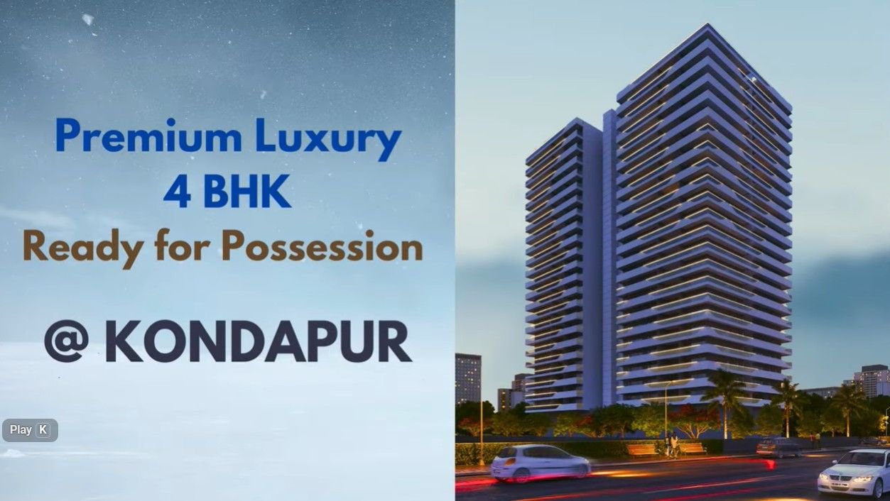 4BHK Flat for sale in W By DSR, Kondapur, Hyderabad