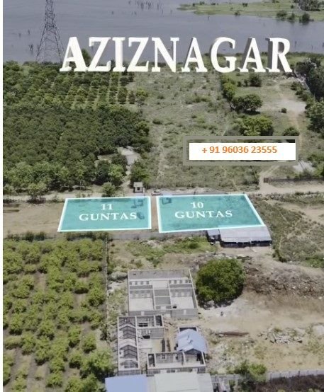 Plots for sale in Aziznagar